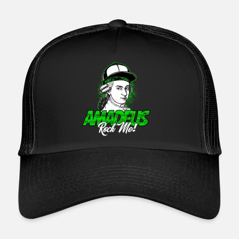 Amadeus Rock Me | Wolfgang Amadeus Mozart Classical Trucker Cap