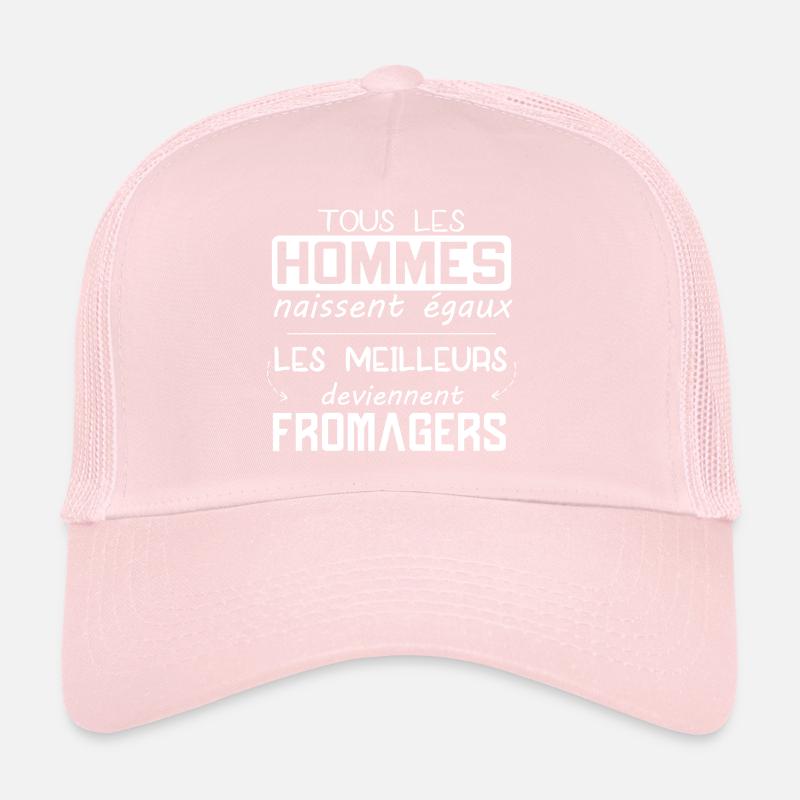 Fromage - Fromager - Fromagerie - Cadeau - Drôle Casquette trucker 