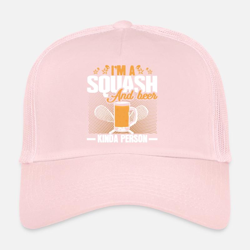 Squash tournoi de squash Casquette trucker 