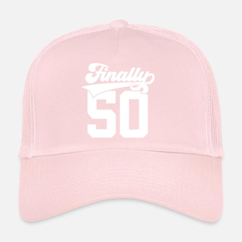 50E ANNIVERSAIRE ENFIN 50 MILLÉSIME 1976 Casquette trucker 
