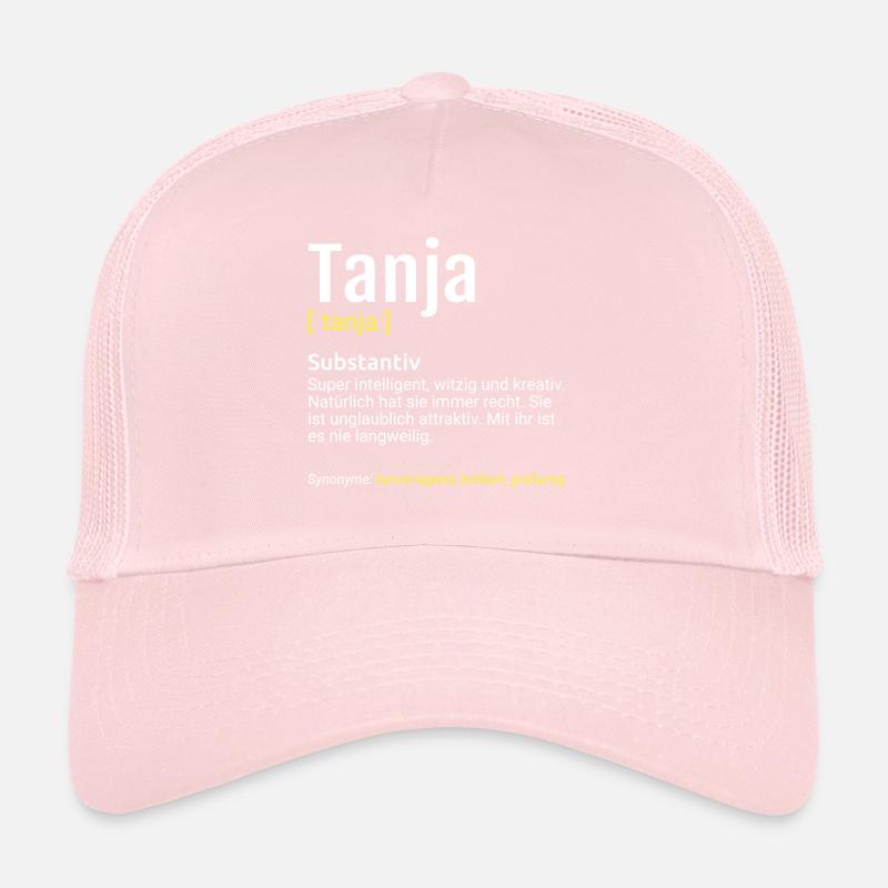 Tanja Name Definition Trucker Cap