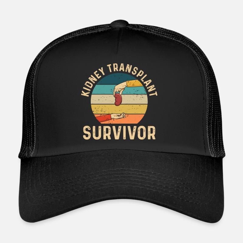 Citation d'un survivant de la transplantation Casquette trucker 