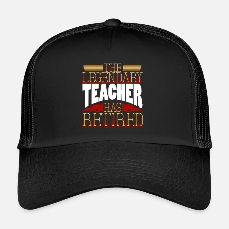 Retraite des enseignants Casquette trucker 