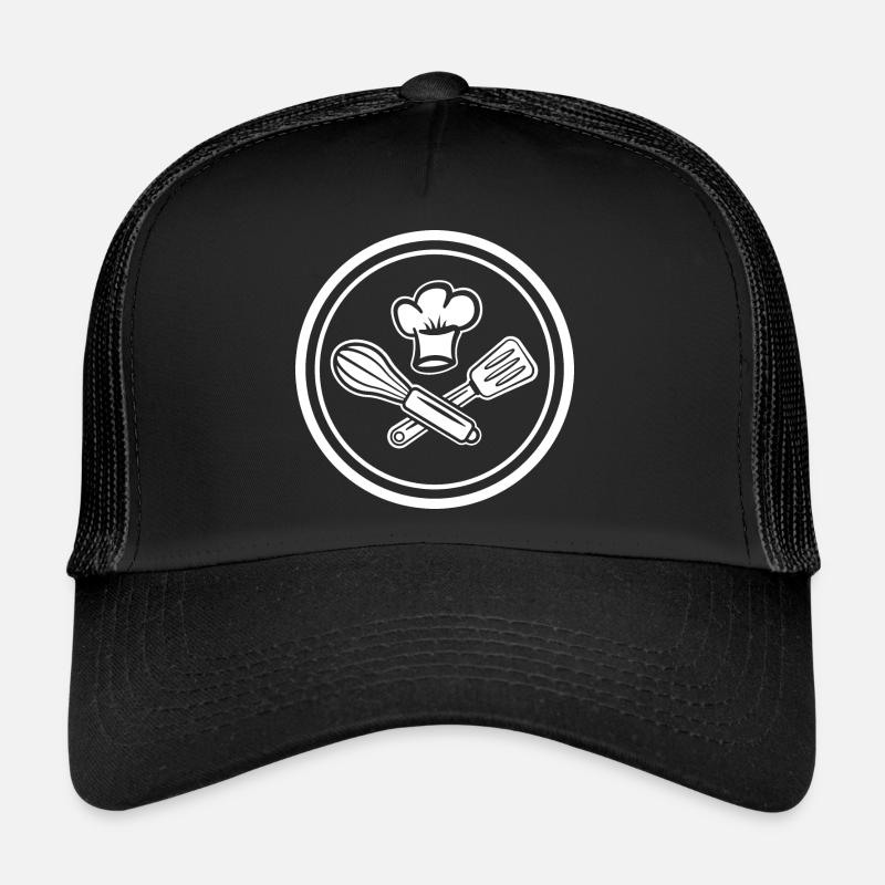Simple logo for chefs to design themselves Trucker Cap