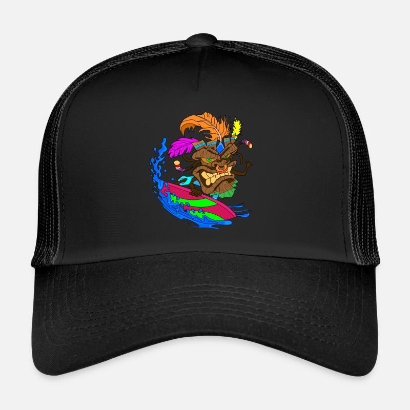Tiki Maske TIKI Surfer Trucker Cap