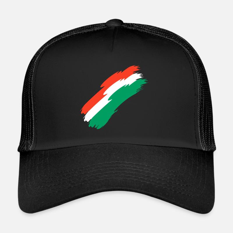 Oman Flag Colors Trucker Cap