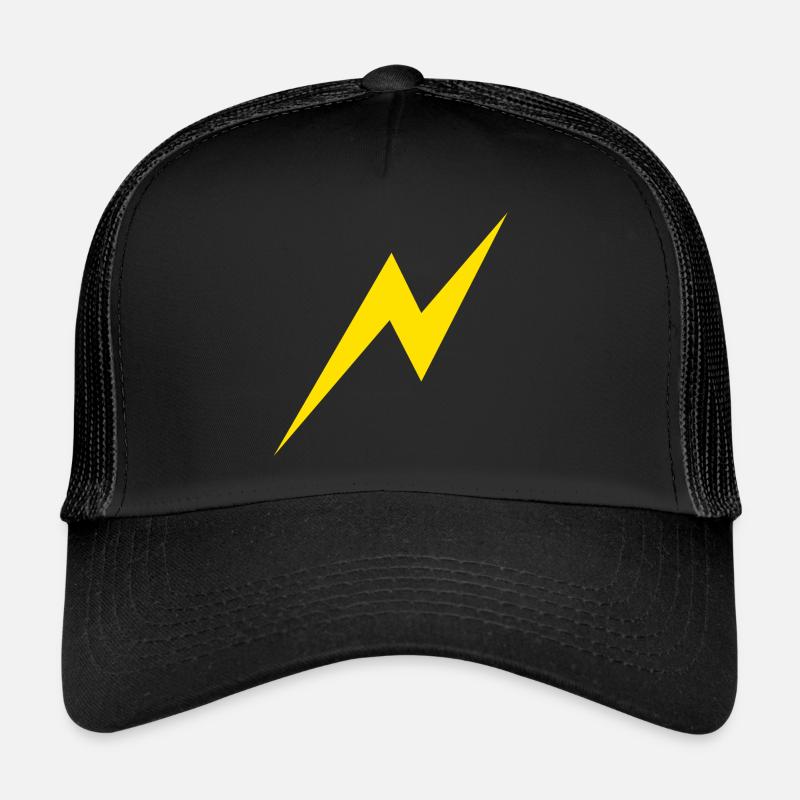 lightning thunderstorm sky electricity gift idea Trucker Cap