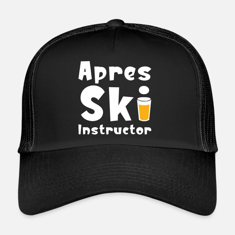 Moniteur de ski Apres Casquette trucker 