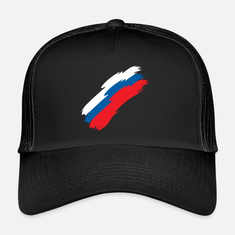 Slowenien - Trucker Cap - Schwarz/Schwarz