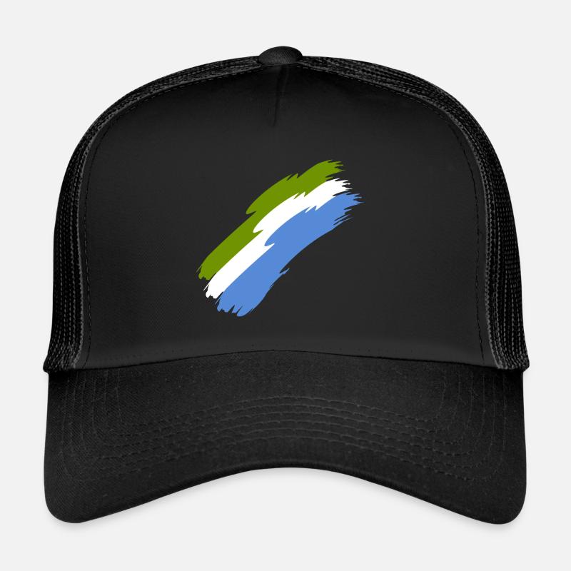 Sierra Leone - Trucker Cap - black/black