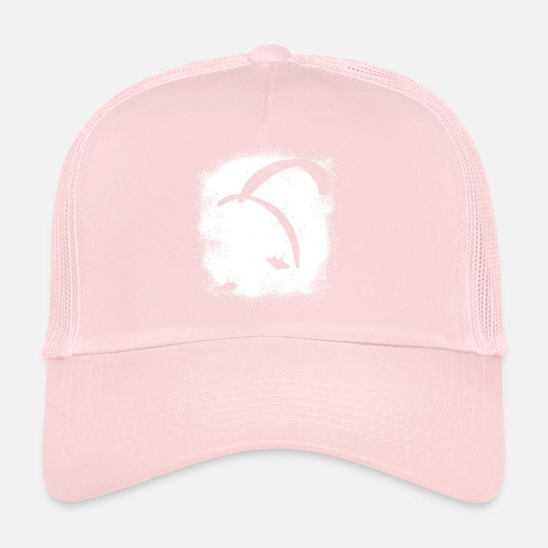 Gleitschirmfliegen Spray weiß Trucker Cap
