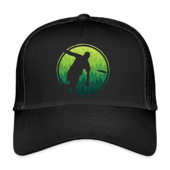 Disc Golf Players Disc Golf Disc Golf Players - Trucker Cap - black/black - Front