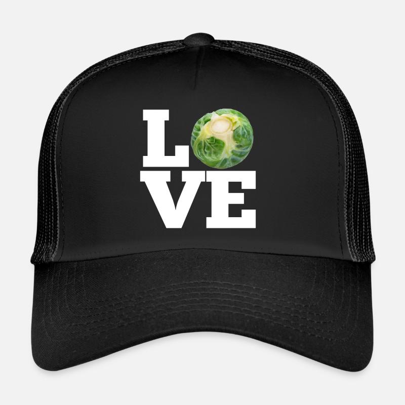 LOVE BRUSSELS SPROUTS - LOVE BRUSSEL SPROUTS Casquette trucker 