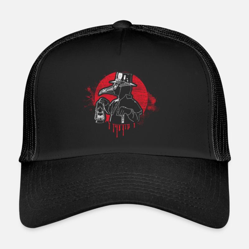 Docteur effrayant Peste Casquette trucker 