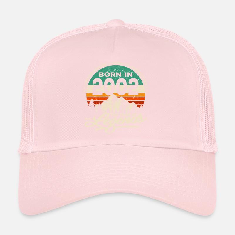 Legends are born in 2002 Trucker Cap