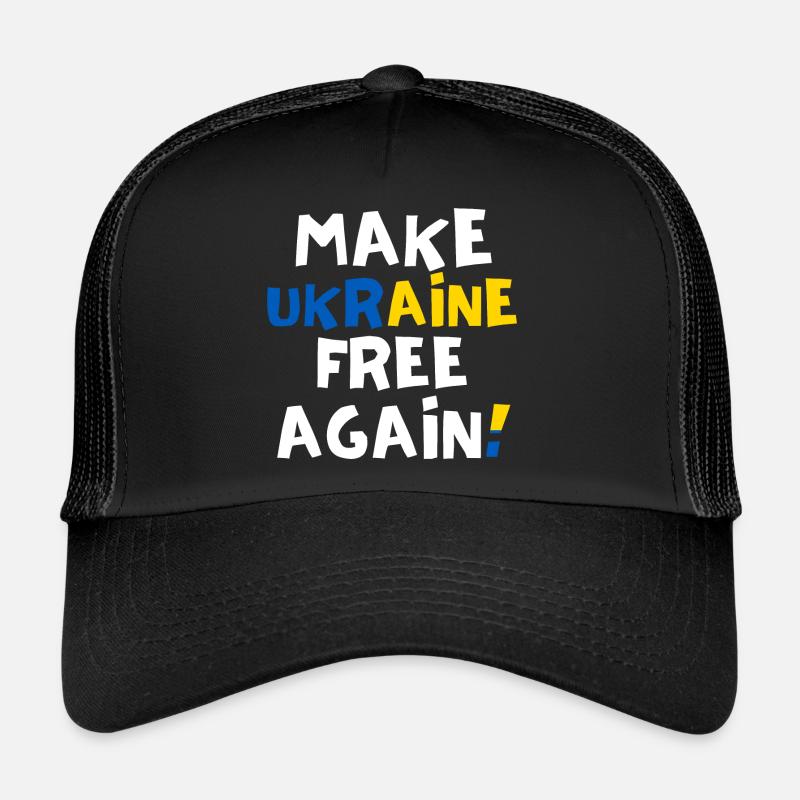 Ukraine libre Casquette trucker 