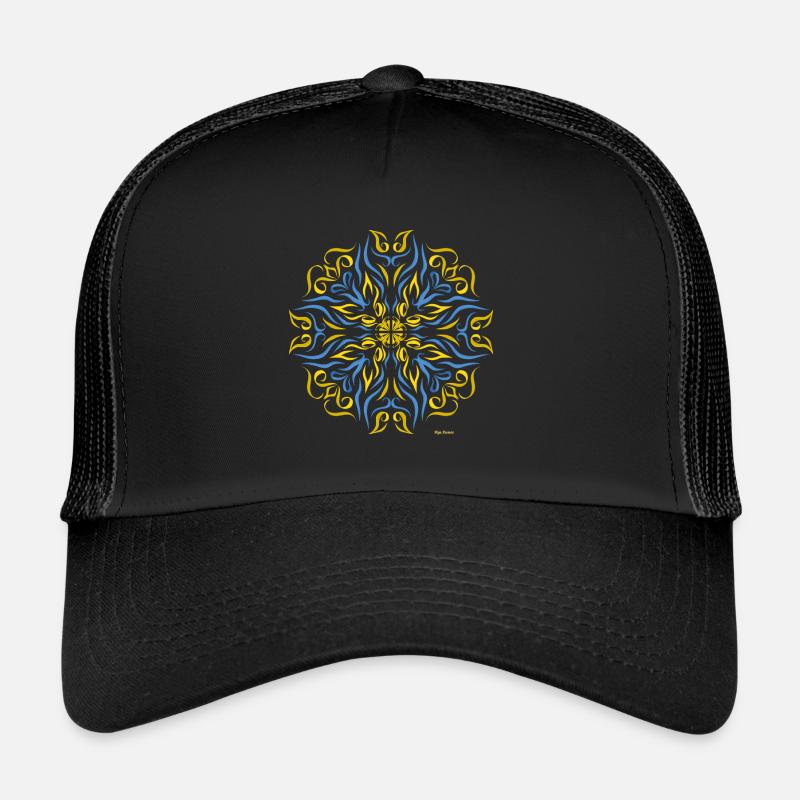 Respect, Paix et Liberté pour l'Ukraine Casquette trucker 