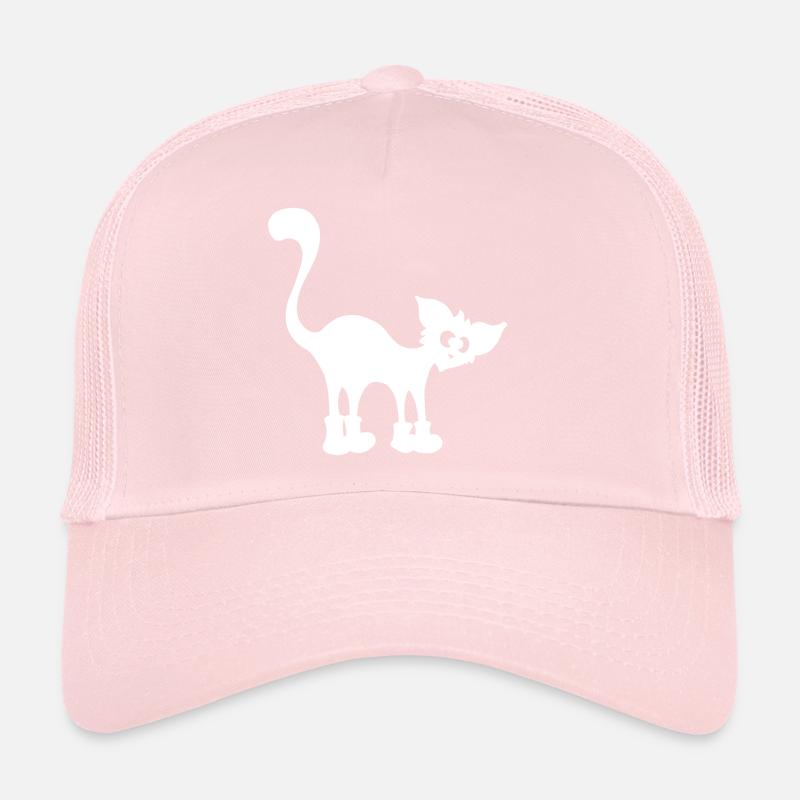 Chat botté Casquette trucker 