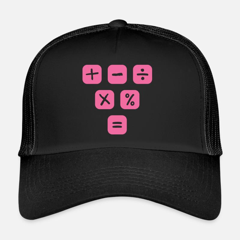 Mathe Symbole Mathematische Zeichen Mathematik Trucker Cap