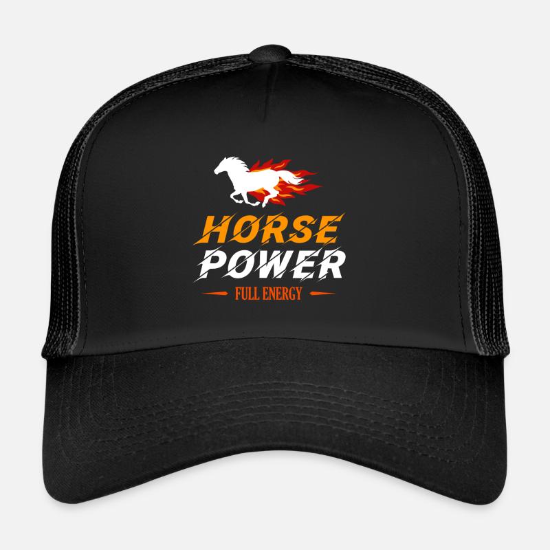 Horse Power Full Energy Trucker Cap