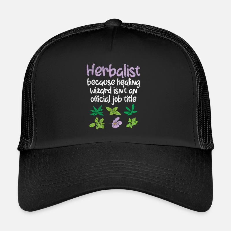 Herbalist Herbs Funny Trucker Cap