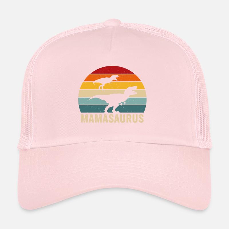Retro mamasaurus mama dino dinosaure mère Casquette trucker 