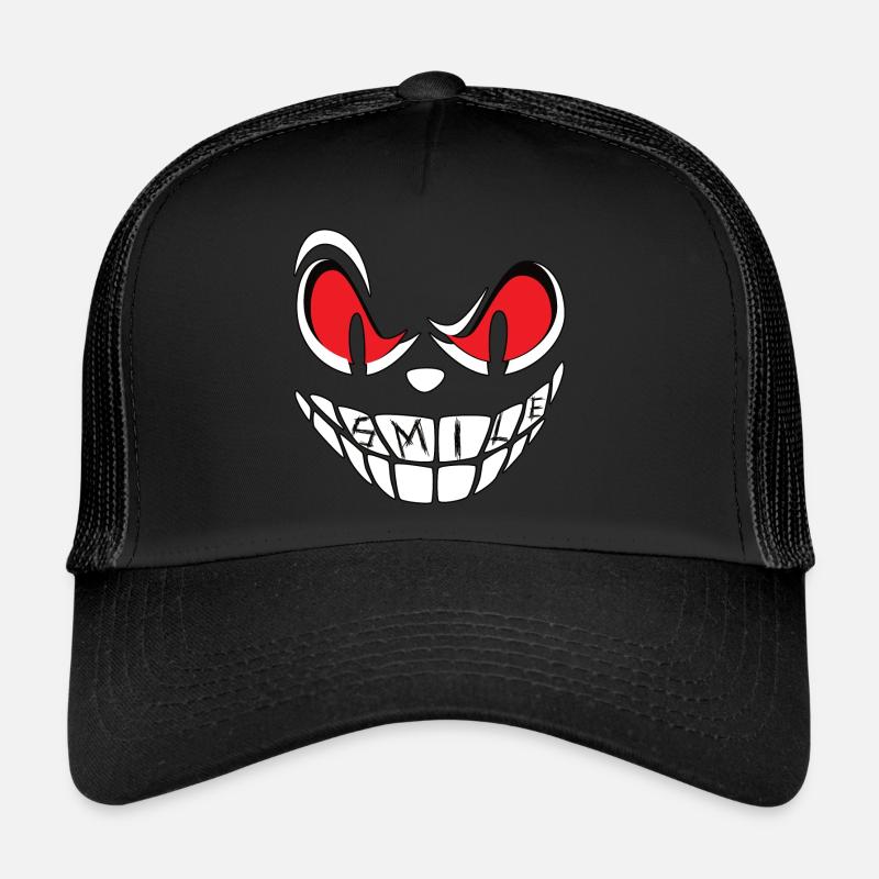 Visage souriant Casquette trucker 