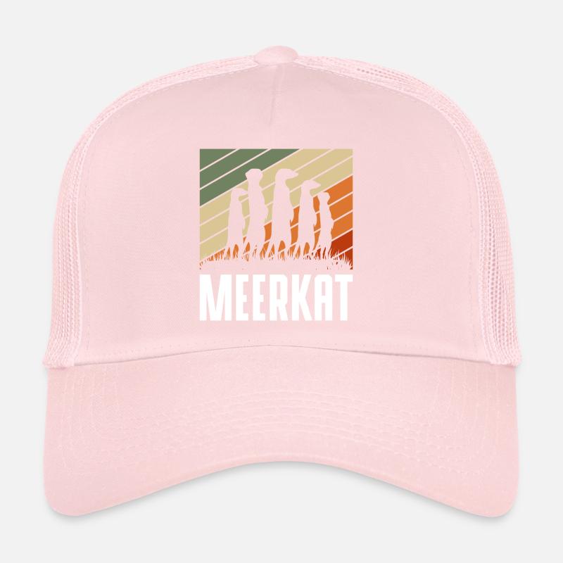 Meerkat Nature Drôle Casquette trucker 