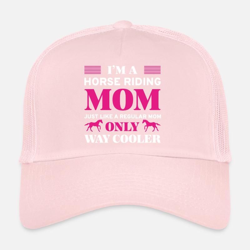 Ich bin eine reitende Mutter Trucker Cap