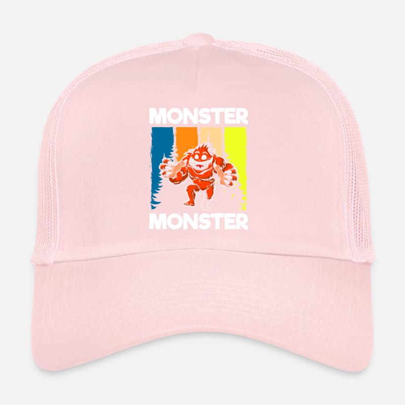 Monstre Effrayant Petit Frère Grande Sœur Casquette trucker 