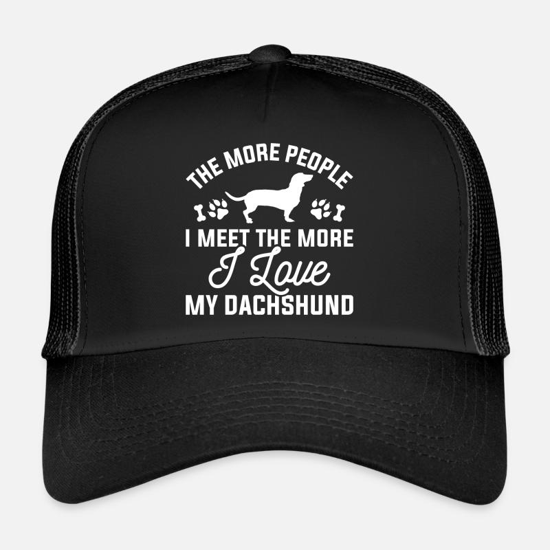 Ich liebe meinen Dackel Trucker Cap