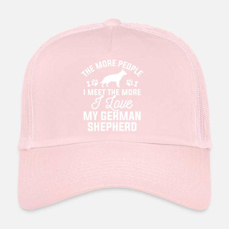 J’aime mon berger allemand Casquette trucker 