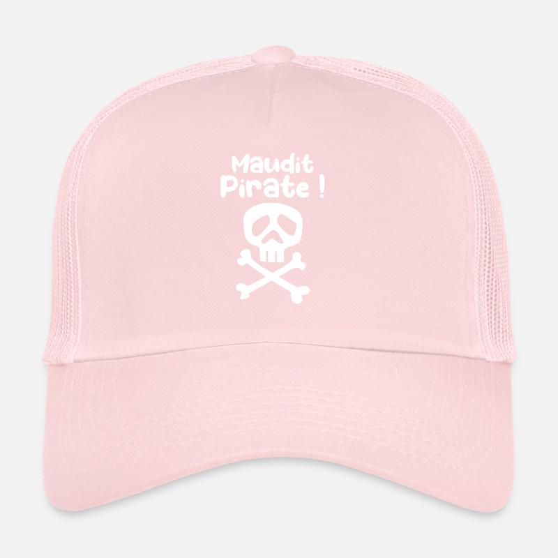 Maudit Pirate ! Casquette trucker 