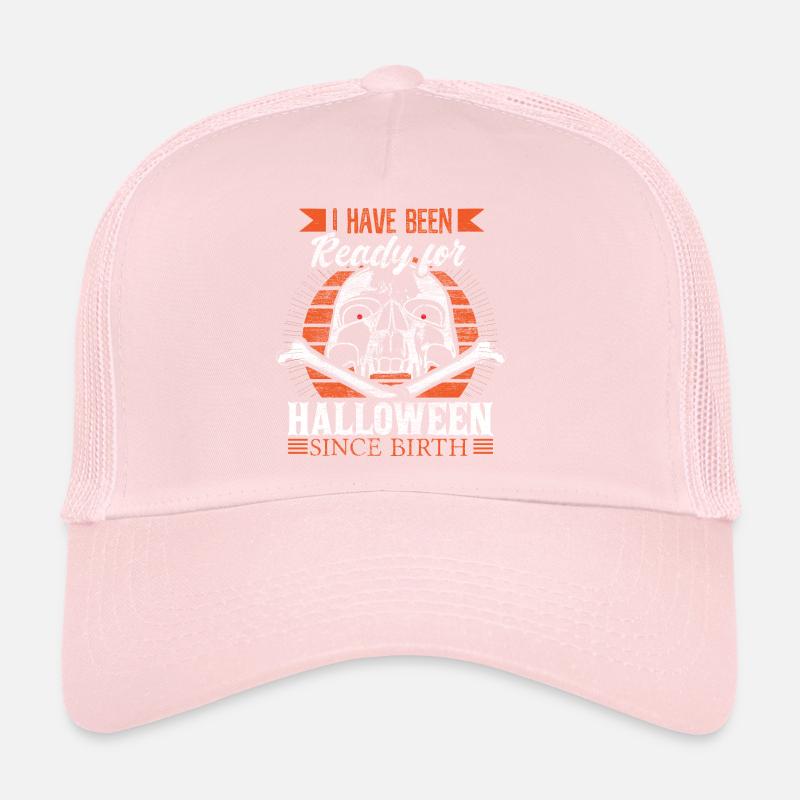 Halloween Gerippe Oktober Geschenk Trucker Cap