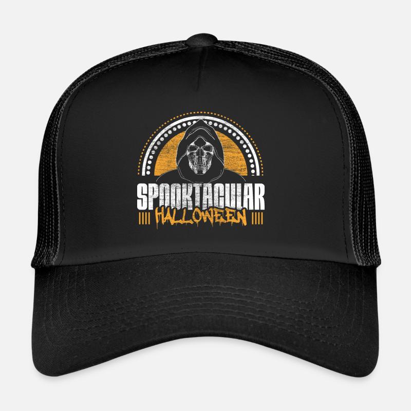 Halloween Skelett Gruselig Geschenk Trucker Cap