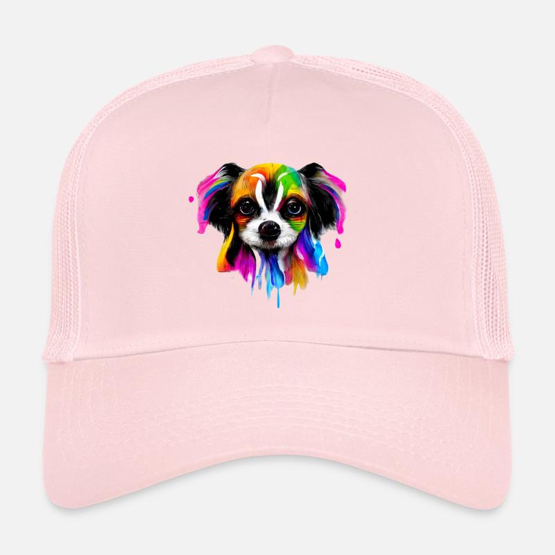 Papillon en couleur Casquette trucker 