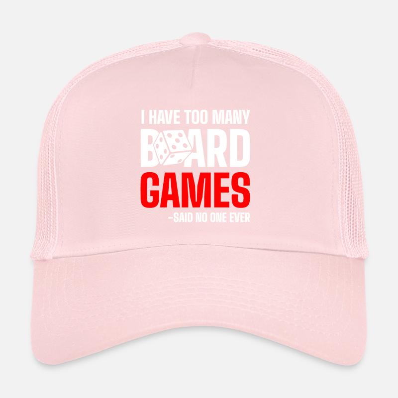 Échiquier stratège de jeu de société Casquette trucker 