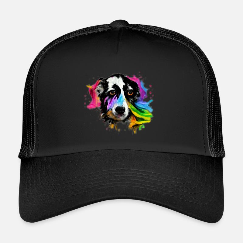 Australian Shepherd Design - bunt Trucker Cap
