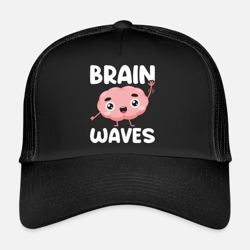 Ondes cérébrales Casquette trucker 