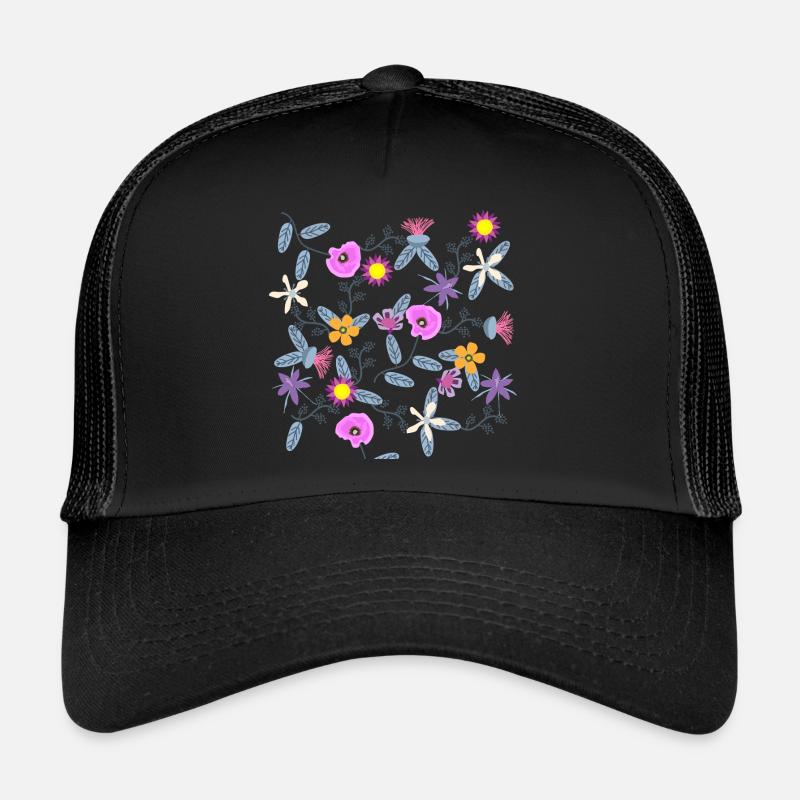 Mohnblüte Wildblumen Blüte Blumenkunst Trucker Cap