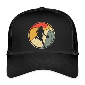 Basketball Player Basketball Women Basketball - Trucker Cap - black/black - Front