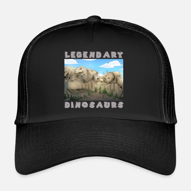 Dino Dinosaur Age avec T rex & Spinosaurus Casquette trucker 