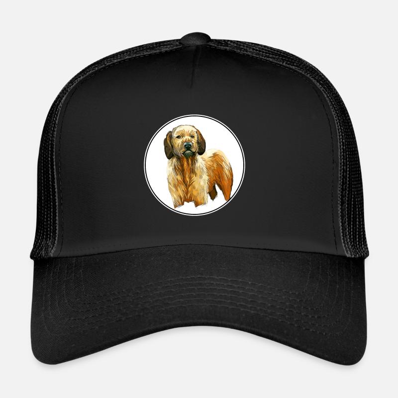 Steirische Grobhaarhund-Illustration Trucker Cap