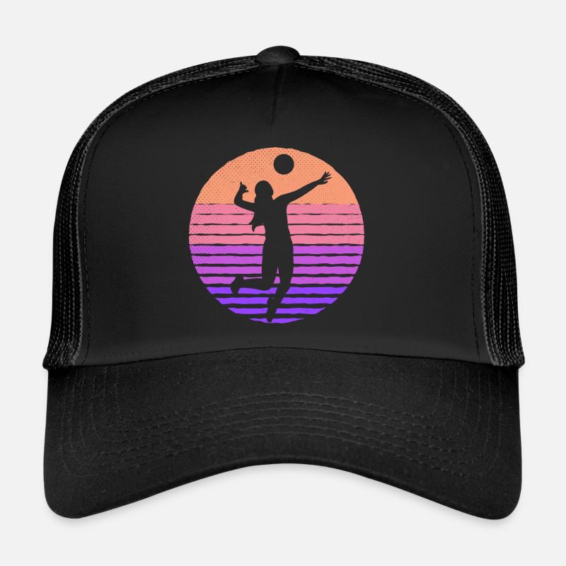 Joueuse de volleyball Joueuse de volleyball Filles Casquette trucker 