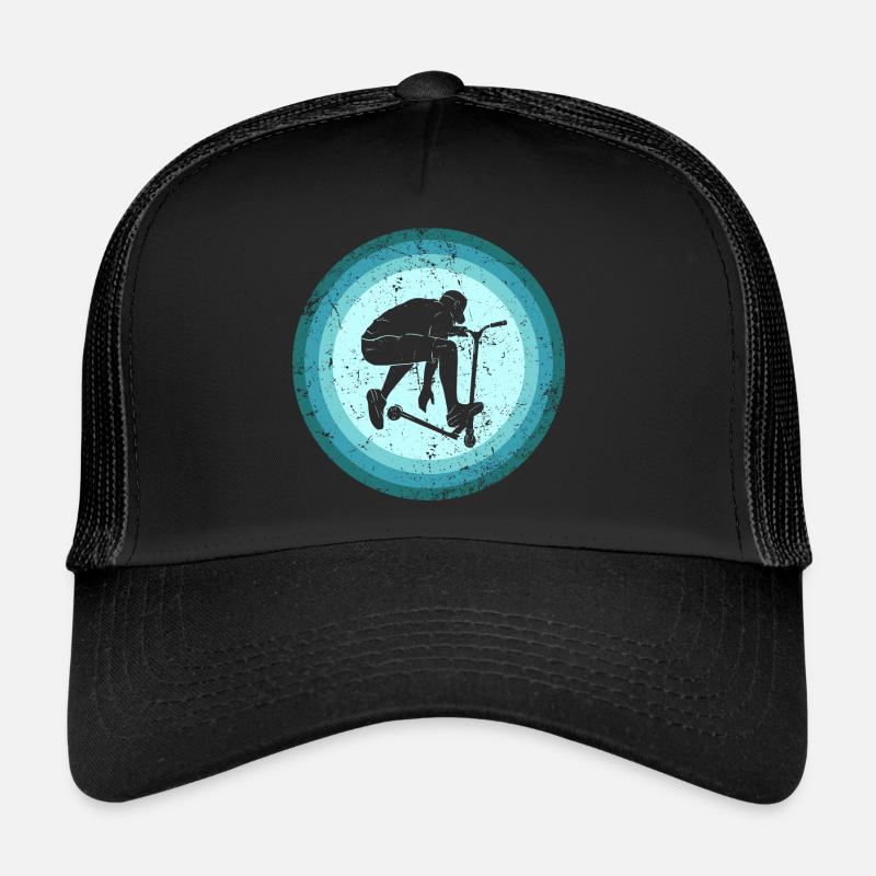 Cascade Scooter Scooter Enfants Jeune Rétro Casquette trucker 