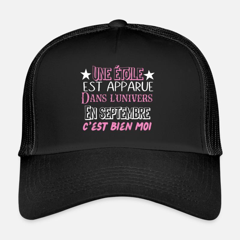 Queens are born in september Casquette trucker 