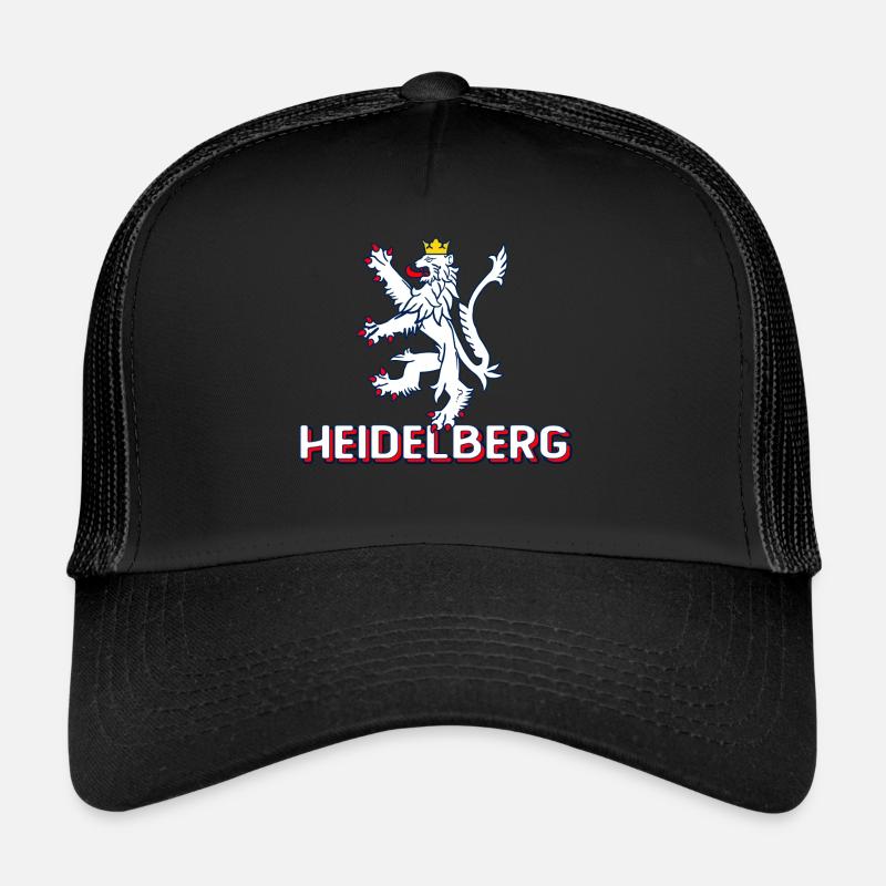Heidelberg Löwe Deutschland - Helles Vintage Trucker Cap