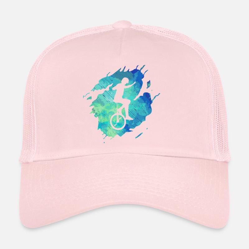 Monocycle monoroue vintage Casquette trucker 