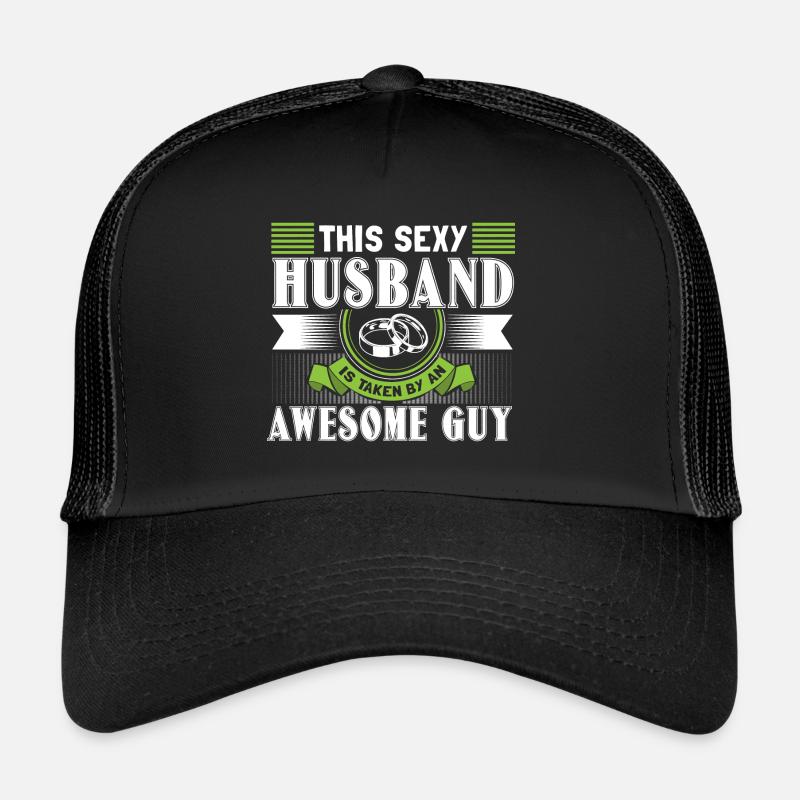 Homo Husbands Husbands Gift Trucker Cap