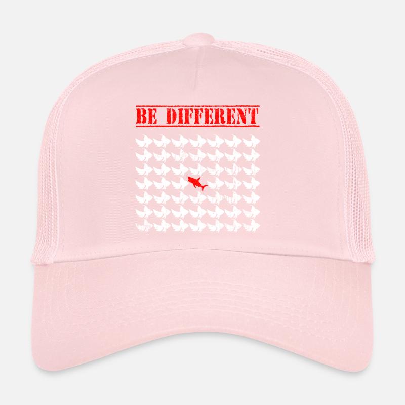 Soyez différent / Sei anders TShirt Casquette trucker 